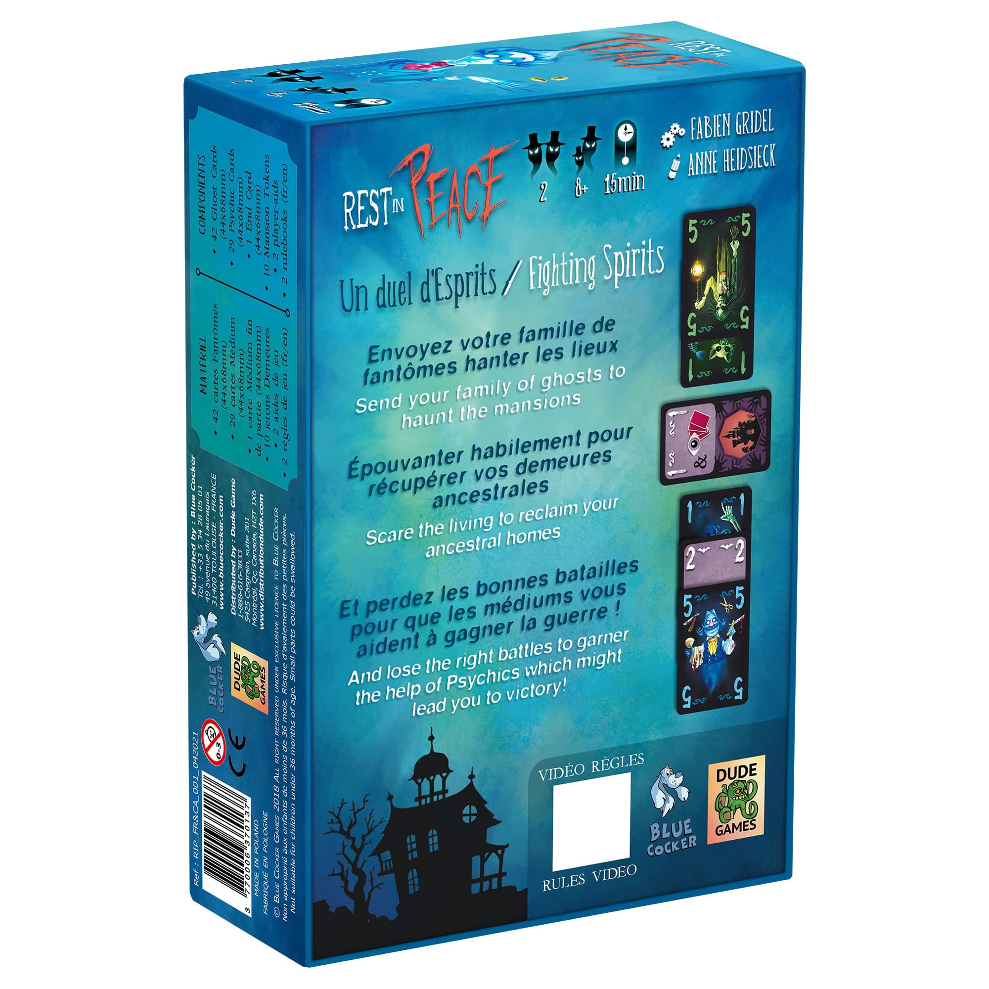 Rest in Peace Strategy Board Game for Ages 8 and up, from Asmodee