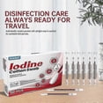 thumbnail image 2 of 100pcs Iodine Swabs Individually Wrapped Disposable, Iodophor Swabs Outdoor Supplies, Packaged Iodine Swabs_c*, 2 of 5
