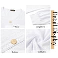 thumbnail image 6 of Fantaslook Tops for Women V Neck Long Sleeve Blouses Eyelet Casual Fall Shirts Trendy, 6 of 9