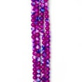 thumbnail image 2 of Cousin DIY Splatter Glass Bead Strand, Pink, Purple, Unisex, for Adults, Item 553998726, 100 Pieces, 2 of 8