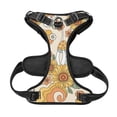 thumbnail image 5 of Lsque Groovy Hippie Flower Mushrooms Dog Harness, No-Pull Pet Harness with 2 Leash Clips, Adjustable Soft Padded Dog Vest with Easy Control Handle for Large Dogs-X-Large, 5 of 9