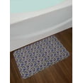 thumbnail image 2 of Floral Bath Mat, Hand-Drawn Aquarelle Wildflowers Plants Leaves Pattern, Plush Bathroom Decor Mat with Non Slip Backing, 29.5" X 17.5", Multicolor, by Ambesonne, 2 of 2