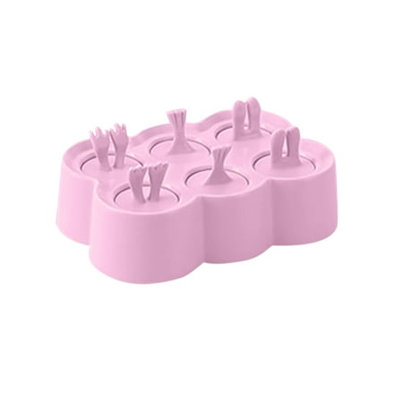 

TANGNADE Silicone Ice Cream Mold Ice Lolly Molds Ice With Sticks Tray Ice Froze