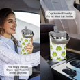 thumbnail image 5 of 30 oz Frog Tumbler with Straw Handle, Cute Green Frog Gifts for Women Men, Stainless Steel Insulated Water Bottle Coffee Cups for Home Office Travel, 5 of 6