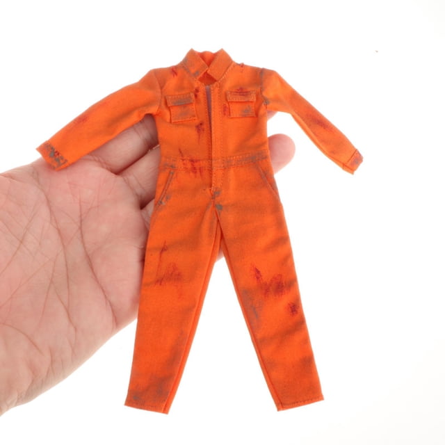 Ropa de figura masculina CUTICAT mono amarillo