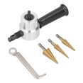 thumbnail image 2 of Step Drill Bit Set,Double Head Nibbler Aluminum Stepped Bit Head Saw Cutter Optimized for Excellence, 2 of 8
