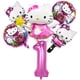 thumbnail image 3 of Juego de Globos de helio de Hello Kitty de dibujos animados para niños, decoración de fiesta de cumpleaños, Globos de aire, número de 32 pulgadas, Baby Shower, Niña, 3 of 4