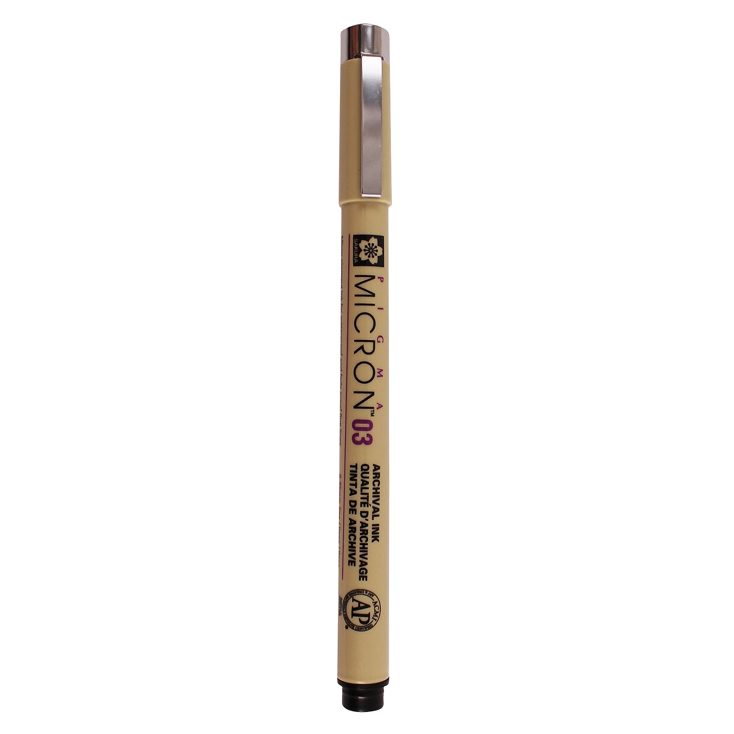 Sakura Pigma Micron Pen Fineliner Black Ink 6/Pack (SAKXSDK0349-6)