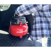 Ecomax 6 Gallon Portable Pancake Air Compressor, 150 PSI 1.0 HP Oil-Free Electric for Home Garage & Shop