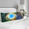 thumbnail image 2 of ABPHOTO Autumn Tree Blue Sky Body Pillow Covers Pillowcase 20x60 inch Tree Forest Circle Body Pillow Case Protector, 2 of 2