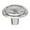 Silver, variant on Amerock Everyday Basics Hatfield Round Cabinet Knob 1-1/4 in. D 7/8 in. Matte 1 pk