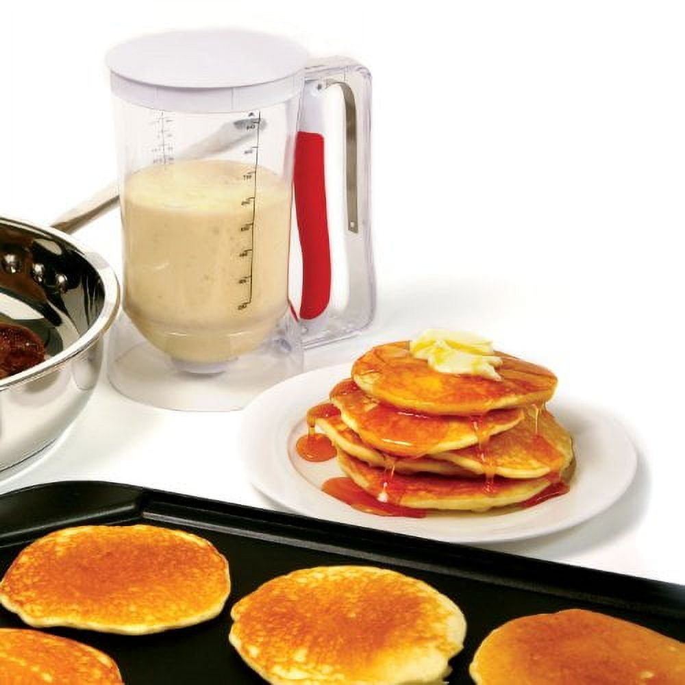 Norpro 1013 Plastic Pancake/Batter Dispenser, 4 Cup - Win Depot