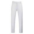 thumbnail image 4 of RYDCOT Men's Slim Fit 2 Piece Suit Double Breasted Business Wedding Prom Tuxedo Suits Blazer & Pants Suit Vest Three Piece Set White, 4 of 5
