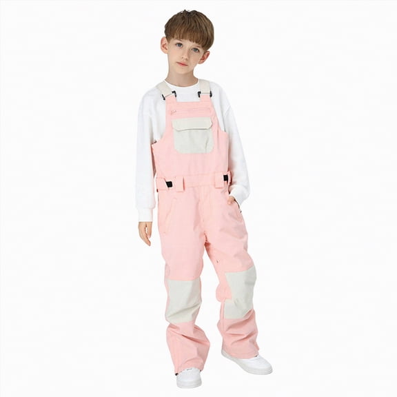 UAYOTSE Kids Bibs Girls Ski Pants Insulated Snowboard Overalls Snowsuit 5 14 Years,Sizes 12-14 Years