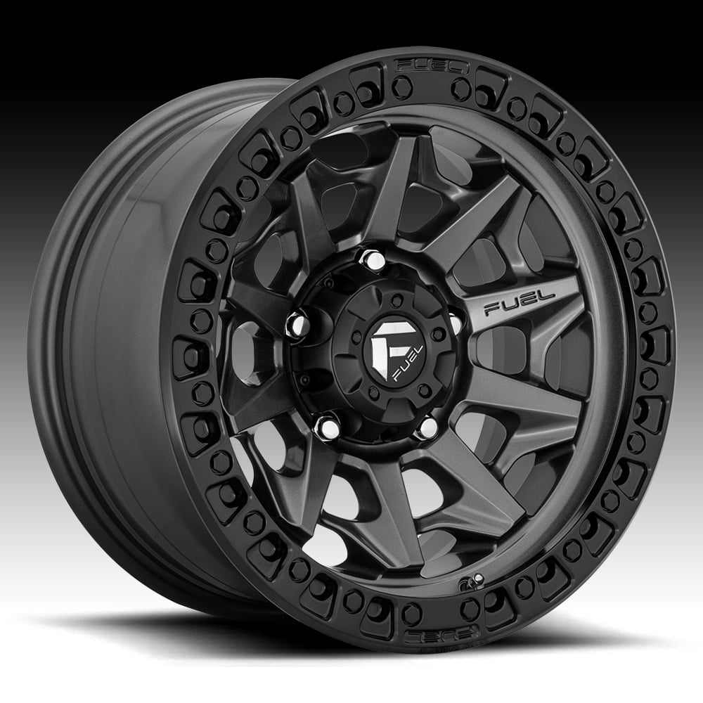Fuel D716 Covert Matte Anthracite 20x10 5x5.5 18mm (D7162000B547