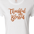 thumbnail image 4 of Inktastic Thankful and Blessed Women's T-Shirt, 4 of 5