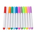 thumbnail image 3 of yuksok 3x12x Liquid Chalk Markers Kit Wet Erase Blackboard Signs for Leathers Writing, 3 of 7