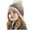Coffee, variant on Girls Winter Hat Knit Winter Beanie Hats with Pompom Ear Flaps Cap Winter Windproof Hat for Boys and Girls