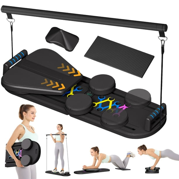 Tabla deslizante plegable PRUINKLE de Pilates Reformer Set
