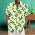 thumbnail image 1 of toraway Mens Shirts Button down Men's SP Digital Casual 3D Printed Button up Short Sleeved Shirt XXL, 1 of 3