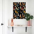 thumbnail image 4 of Canvas Wall Art Rooster Canvas Art Print Rustic Farmhouse Country Cloud Gold Green Red Feathers Pictures Wall Decor for Living Room Bedroom Artwork Decorations Stretched Framed Ready to Hang 8"x12", 4 of 9