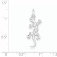 thumbnail image 2 of Sterling Silver Lizard Charm (25 X 12) Made In United States qc1792, 2 of 2