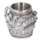 thumbnail image 5 of Taza De Acero Inoxidable Motores, V8 Y V6 3D Motor Taza De Café Creativo Personalizado De Acero Inoxidable Con Asa Aislante Para Los Entusiastas Del Automóvil, Padre, 5 of 7