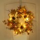 thumbnail image 1 of Guirnaldas de Halloween, decoraciones de Halloween, adornos de Halloween, regalos de Halloween, corona de espuma de hojas de arce para colgar en la pared, corona blanca, corona de girasol, decoración,, 1 of 2