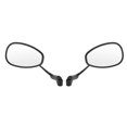 thumbnail image 1 of Pair Of Retro Design Adjustable Angle Motorcycle Rearview Mirrors For , Ducati With 8mm And 10mm Installation Aperture, 1 of 8