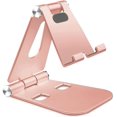 thumbnail image 1 of Adjustable Phone Holder, Foldable Tablet Holder * Rose Gold, 1 of 7