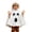 White, variant on Gaexia Kids Halloween Ghost Cloak, Hooded Cape for Boys Girls, Cotton Party Dress-Up 1-6Y