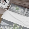 thumbnail image 4 of Designart 'Flower Cleome Splash I' Cottage Bedding Set - Duvet Cover & Shams, 4 of 4