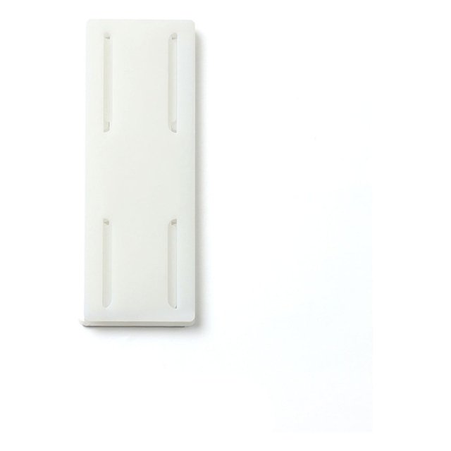 Blaxill Support Adhésif pour Douille à Perforer / Support pour Bandes d'Alimentation, Routeurs, Boîtes à Mouchoirs et Télécommandes / Gel Acrylique Réutilisable / Capacité de Charge de 5 kg / 3,93 Pouces x 1,57 Pouces