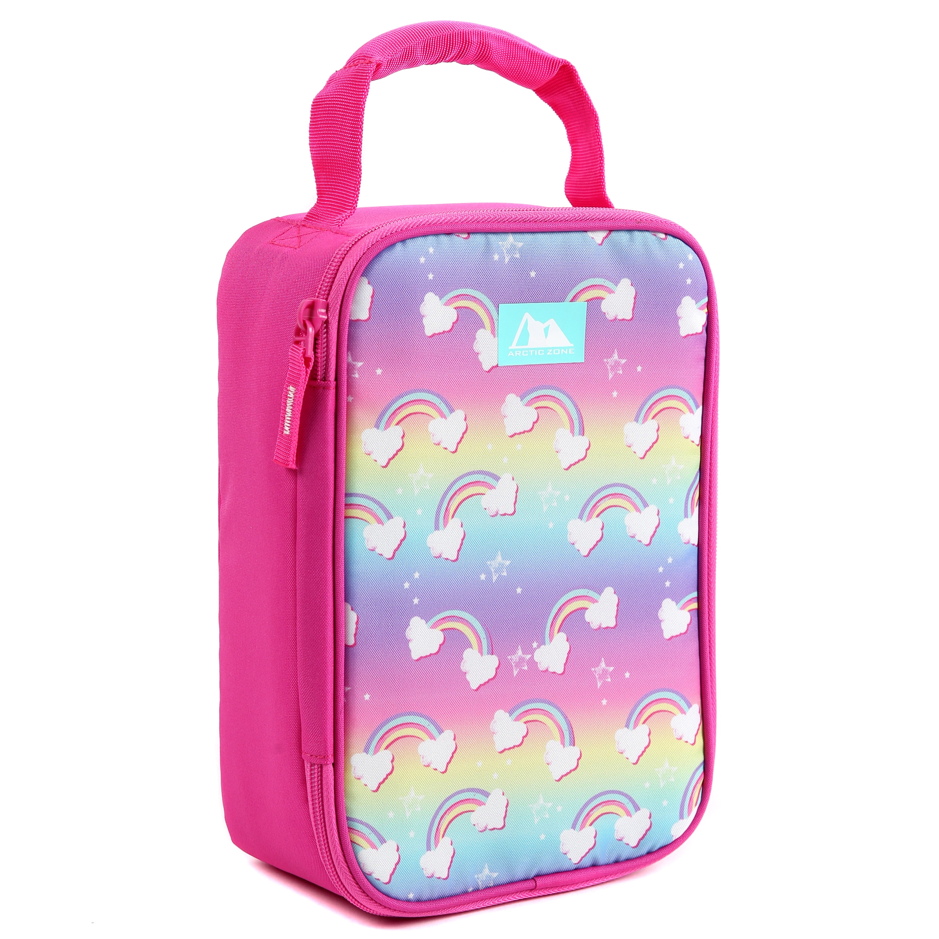 Ouryec Girls Rainbow Insulated Lunch Box, Aluminum  