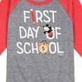 thumbnail image 3 of Disney - First Day Of School Mickey - Toddler & Youth Raglan Graphic T-Shirt, 3 of 6