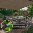 thumbnail image 5 of Toldo de jardín Tela de malla perforada Fácil de colgar Protección UV Transpirable Protección solar Pérgola de jardín 2x3m, 5 of 5