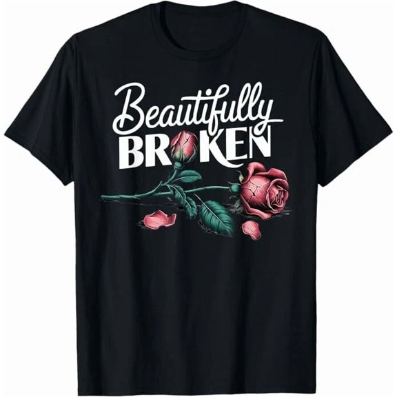 CLASSIC Beautifully Broken Rose T-Shirt