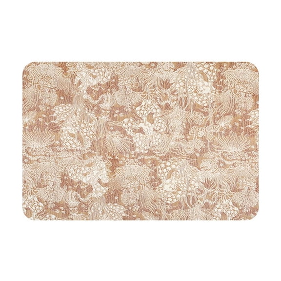 SLYNSHome Rectangular Thermal Insulation Pad, Heat-Resistant Tabletop Protector Mat, Non-Slip Grease-Proof Dining Placemat for Kitchen and Home Use,17.5*11.8 inch