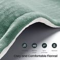thumbnail image 5 of RENPHO Extra Large Heating Pad for Shoulders Neck and Back, 9 Temperature Settings, FSA HSA Eligible, 19"x 24"，Birthday Mothers Day Gifts for Women Men, Green, 5 of 12