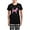 With Checker Pant, variant on CafePress - Chihuahua Dog Pink Women's Dark Pajamas - Women's Short Sleeve Print T-Shirt and Pants Dark Cotton Pajama Set