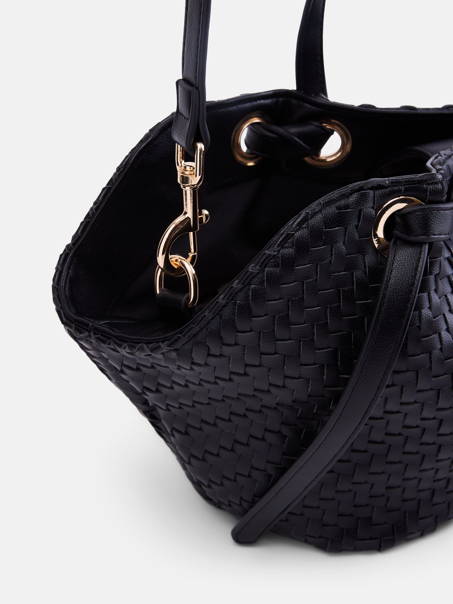 Scenario Women's Mini Clam Tote, Black