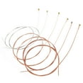 thumbnail image 4 of Acoustic Guitar Light Strings, Durable Anti-Rust Acoustic Guitar String Musical Instrument Accessories Lightweight  For Acoustic Guitar Copper,Brass,Colorful, 4 of 8