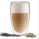 thumbnail image 1 of Design Latte Macchiato Glasses (4 X 330ml) - Double-walled Glasses Made Of Borosilicate Glass, 1 of 5