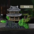 thumbnail image 4 of Aquarium Decorations Classical Castle Resin Fish Tank Ornaments Accessories,Small Building Cave Hideouts House Decor with Aquarium Plastic Plants, 4 of 5