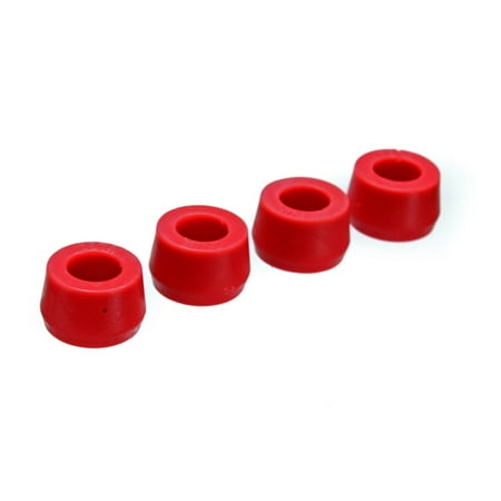 Red Hour Glass Energy Suspension Red Half Shock Bushing for Hour Glass Style 5/8in ID / 1in min - 1 1/8in max OD ()