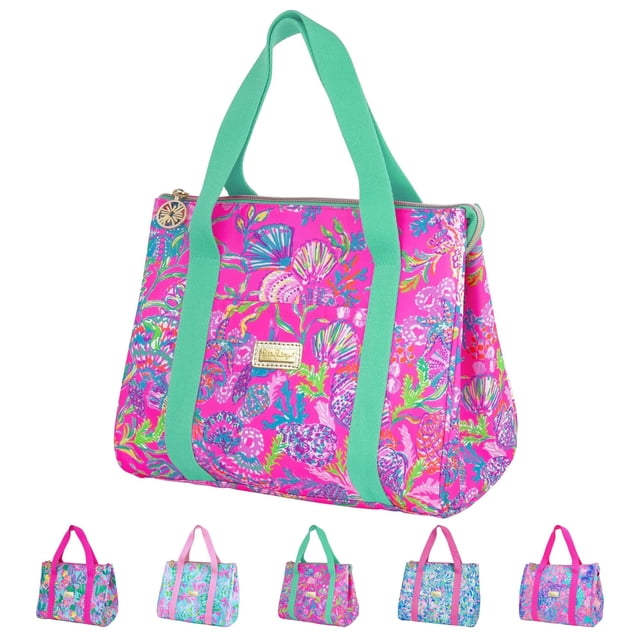 Bolsa Térmica Lilly Pulitzer Shell Me Something Good Rosa para Mujer
