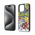thumbnail image 2 of Funny Cartoon Anime Pokemon Pikachu (9) Phone Case Compatible with iPhone 15 Case Triple camera TPU Protective Cover Gift For IP15 Pro-6.1in, 2 of 6