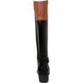 thumbnail image 2 of Karen Scott Womens Vickyy Extra Wide Calf Faux Leather Knee-High Boots, 2 of 2