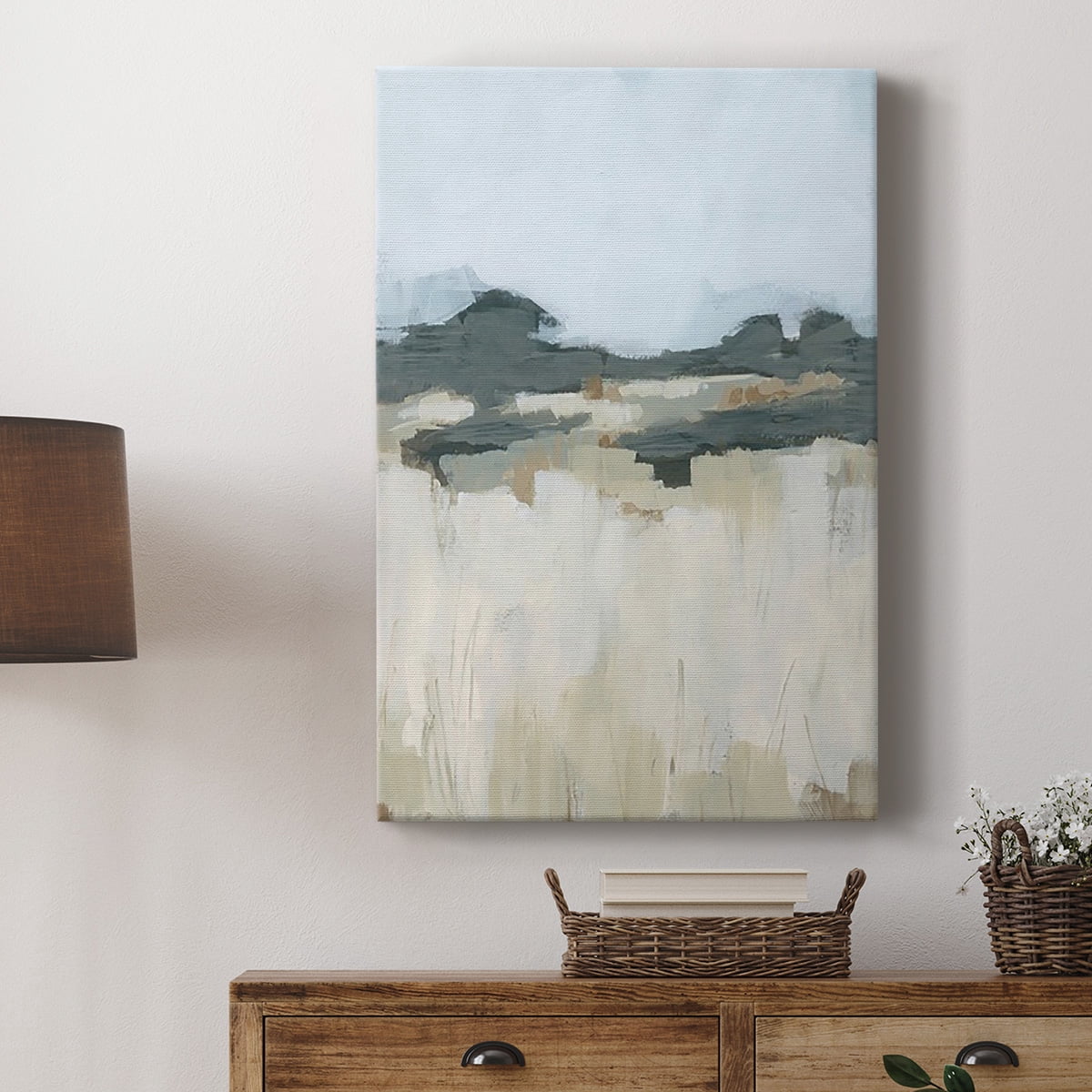 Brushstroke Badlands II Premium Gallery Wrapped Canvas - Ready to Hang