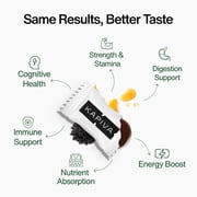 Kapiva Pure Himalayan Shilajit Gummies – 500 mg | 60 Gummies | 30 Days Supply | Up to 70% Fulvic Acid | With 80+ Minerals for Daily Vitality & Wellness | Ginger Honey Flavour